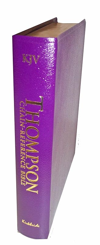 Thompson Chain Reference Bible (Style 509purple index) - Regular Size KJV - Bonded Leather by Frank Charles Thompson