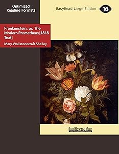 Frankenstein, or, The Modern Prometheus [1818 Text]