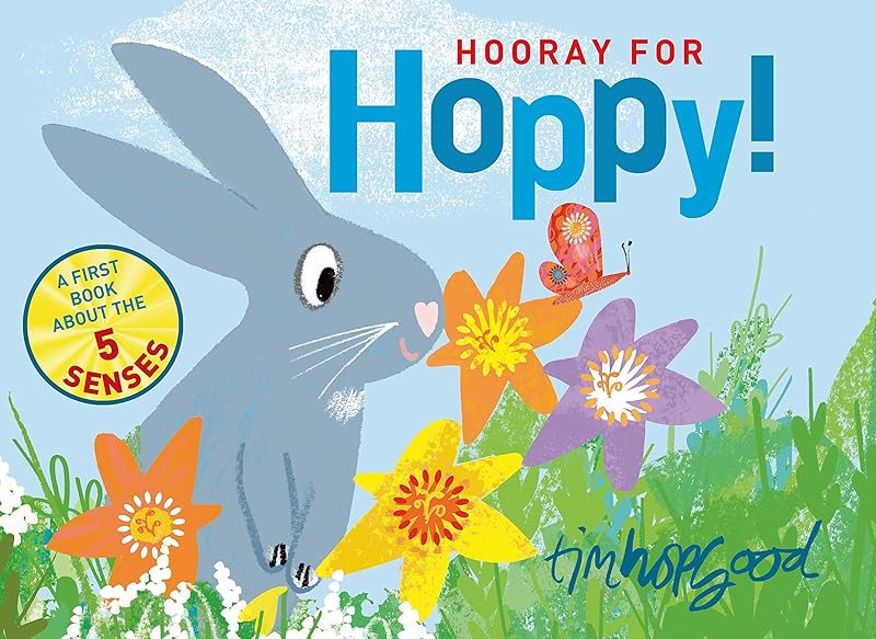 Hooray for Hoppy!: A First Book about the Five Senses by Tim Hopgood