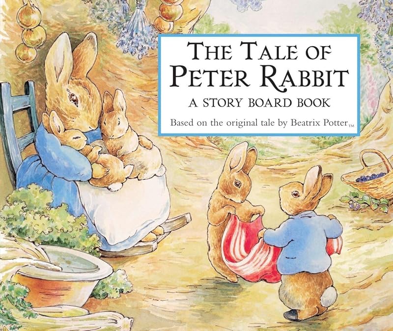 The Tale of Peter Rabbit: A Story Board Book by Beatrix Potter