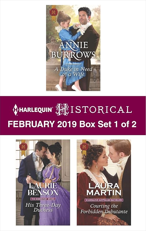 Harlequin Historical February 2019 - Box Set 1 of 2: An Anthology by Annie Burrows