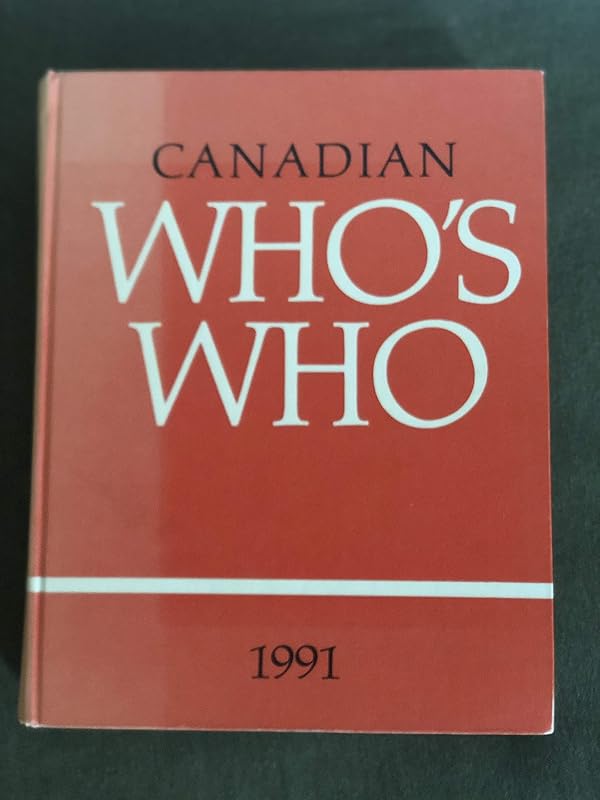Canadian Who's Who, 1991 by Kieran Simpson