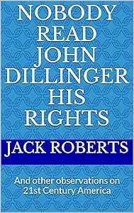 Nobody Read John Dillinger His Rights: And other observations on 21st Century America
