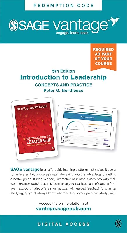 Introduction to Leadership Vantage Shipped Access Card: Concepts and Practice by Peter G. Northouse
