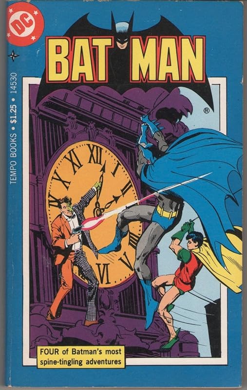 Bat Man (Batman) 4 Adventures: Ghost of the Killer Skies / Walk, Batman, to Your Doom / Half an Evil / the Riddle-Less Robberies of the Riddler! by Various Authors