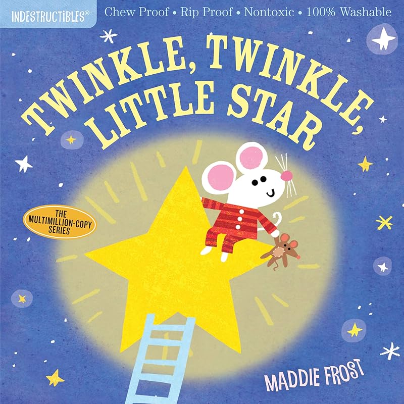 Indestructibles: Twinkle, Twinkle, Little Star: Chew Proof · Rip Proof · Nontoxic · 100% Washable (Book for Babies, Newborn Books, Safe to Chew) by Maddie Frost