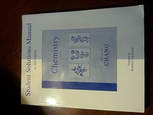 Student Solutions Manual to accompany Chemistry