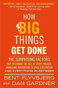 How Big Things Get Done: The Surprising Factors That Determine the Fate of Every Project, from Home Renovations to Space Exploration and Everything In Between by Bent Flyvbjerg