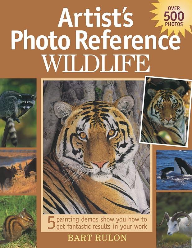 Artist's Photo Reference: Wildlife by Bart Rulon