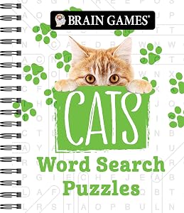 Brain Games - Cats Word Search Puzzles by Publications International Ltd.