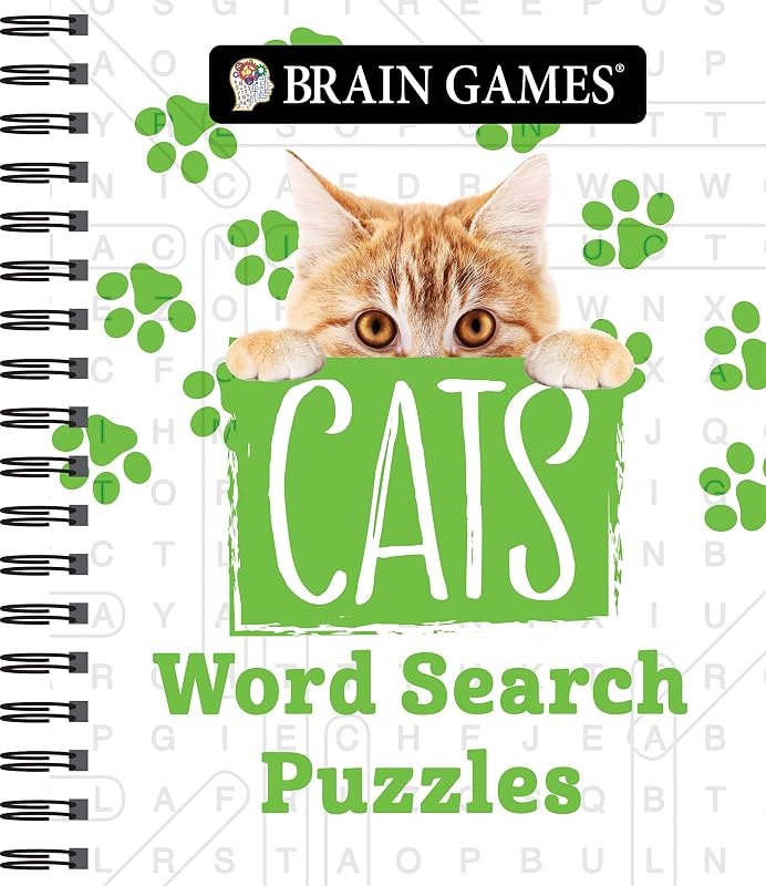 Brain Games - Cats Word Search Puzzles by Publications International Ltd.