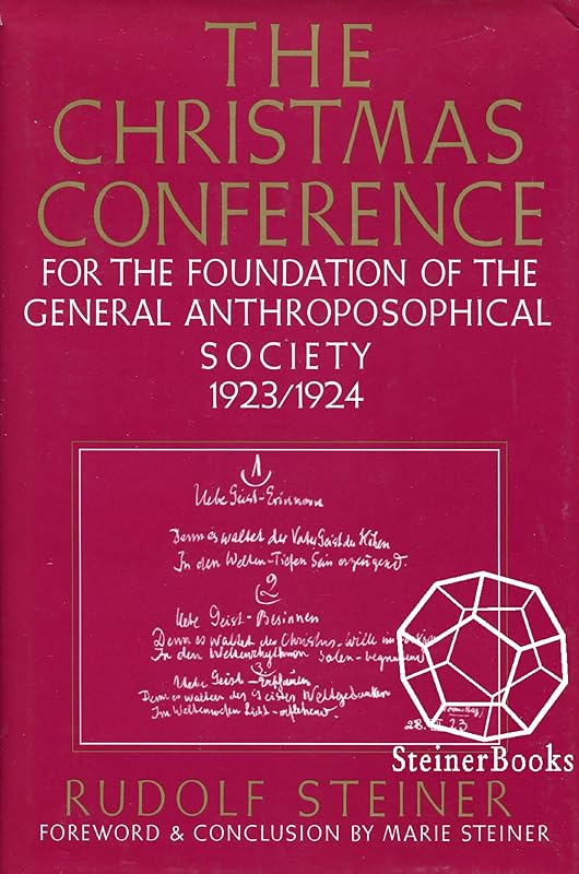 The Christmas Conference by Rudolf Steiner
