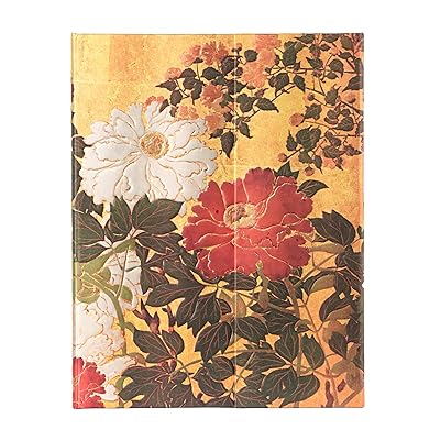 Natsu Ultra Lined Hardcover Journal, 144pg, 120GSM by Paperblanks (Rinpa Florals)