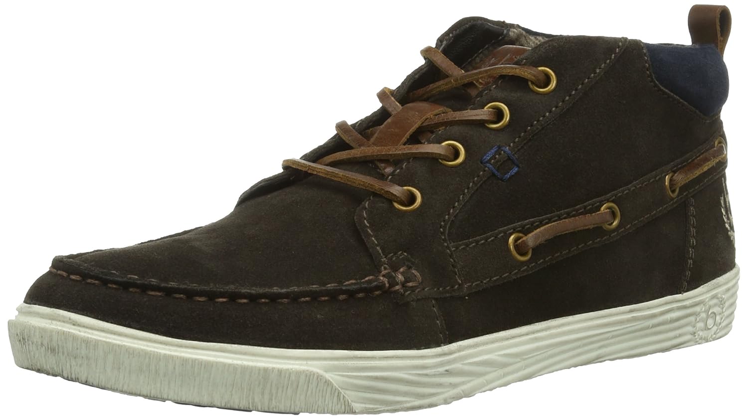 bugatti f5036pr3 herren kurzschaft mokassin boots