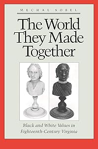 The World They Made Together: Black and White Values in Eighteenth-Century Virginia by Michal Sobel