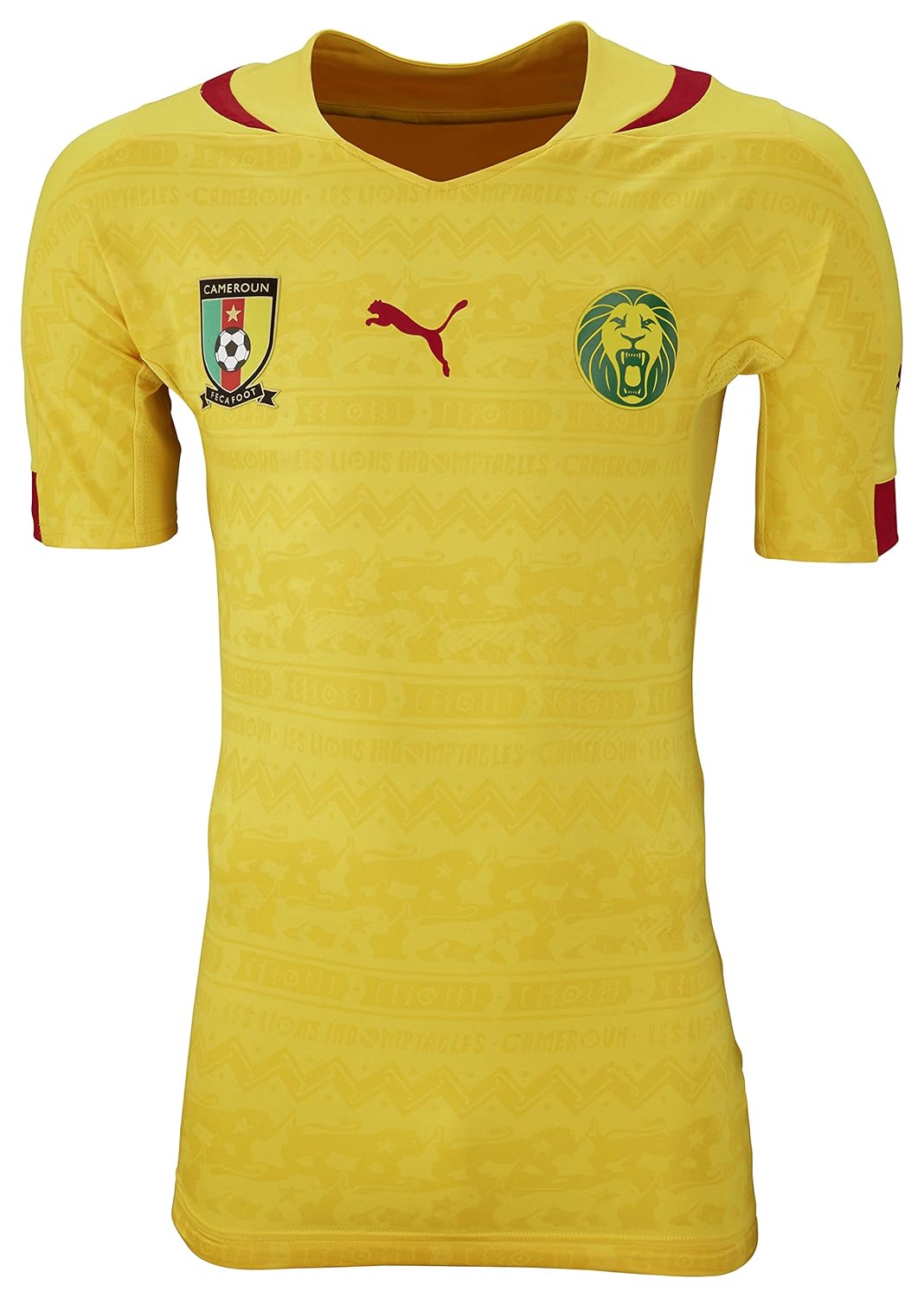 

Puma Cameroon Away Jersey World Cup 2014 Yellow