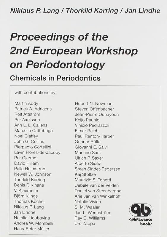 Proceedings of the 2nd European Workshop on Periodontology by Niklaus P. Lang
