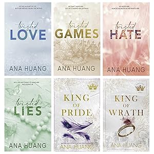 Ana Huang 6 Books Collection Set (Twisted Love, Twisted Games, Twisted Hate, Twisted Lies, King of Pride & King of Wrath)