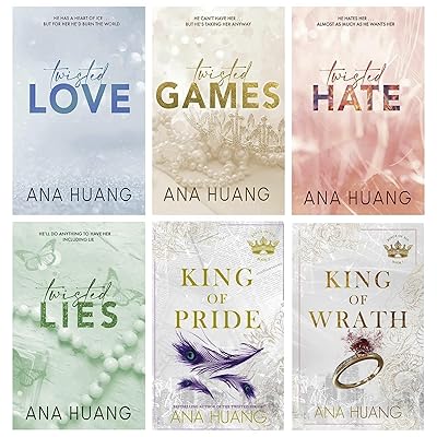 Ana Huang 6 Books Collection Set (Twisted Love, Twisted Games, Twisted Hate, Twisted Lies, King of Pride & King of Wrath)
