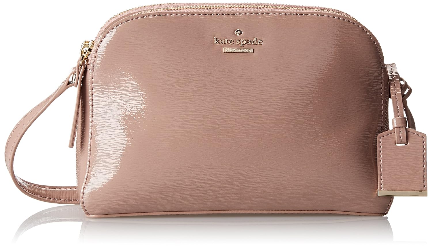 kate spade new york cedar street patent double zip mandy cross