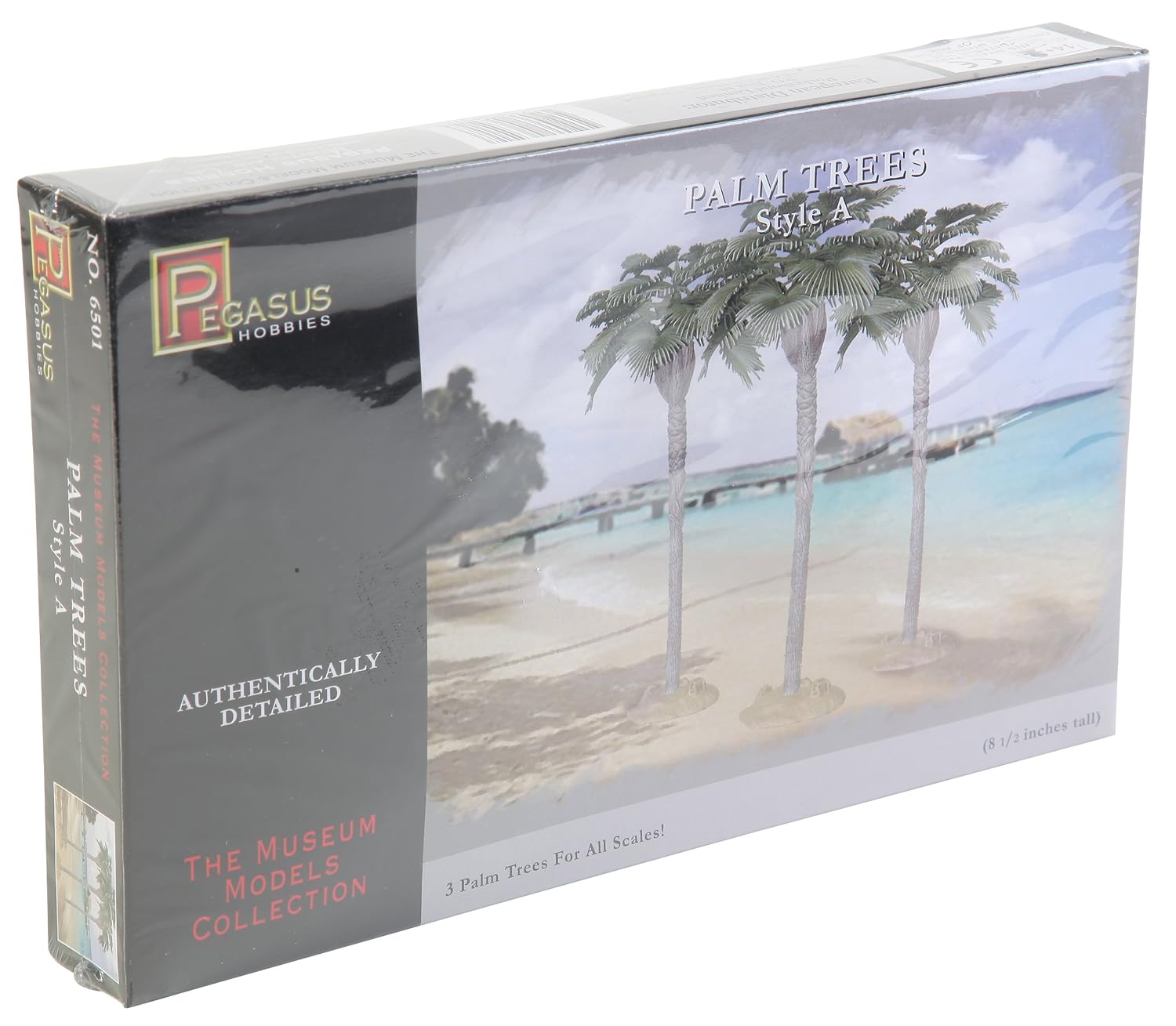 

Pegasus Hobbies Fan Leaf Palm Trees 8-1/2" (3) PGH6501
