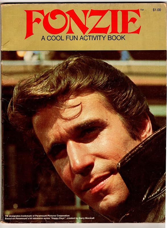 Fonzie: A cool fun activity book by Tony Tallarico