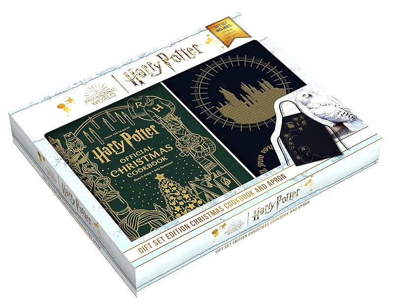 Harry Potter: Gift Set Edition Christmas Cookbook and Apron: Plus Exclusive Apron by Jody Revenson