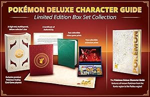 Pokémon Deluxe Character Guide Limited Edition Box Set Collection (Pokemon Pikachu Press) by Pikachu Press