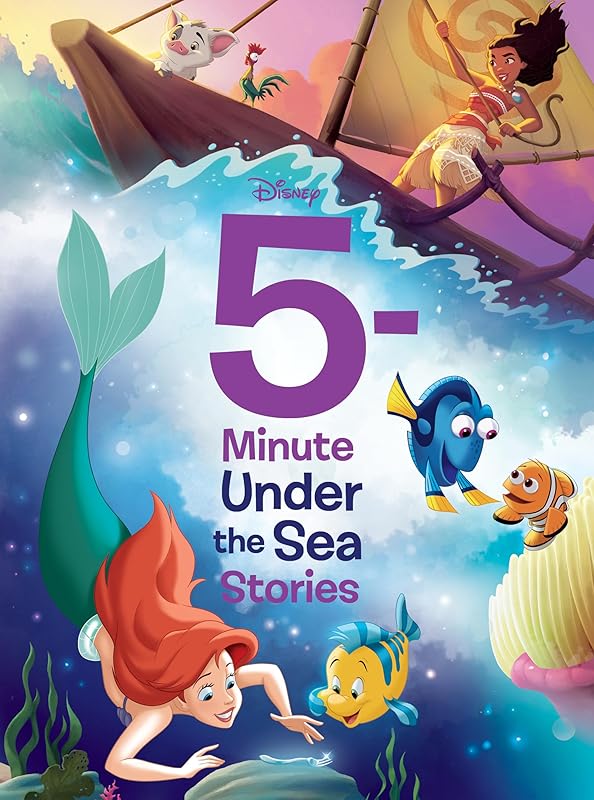 5-Minute Under the Sea Stories (5-Minute Stories) by Disney Books