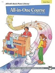 All-in-One Course for Children: Lesson, Theory, Solo, Book 4 (Alfred's Basic Piano Library)