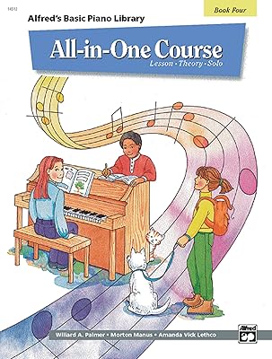 All-in-One Course for Children: Lesson, Theory, Solo, Book 4 (Alfred's Basic Piano Library)