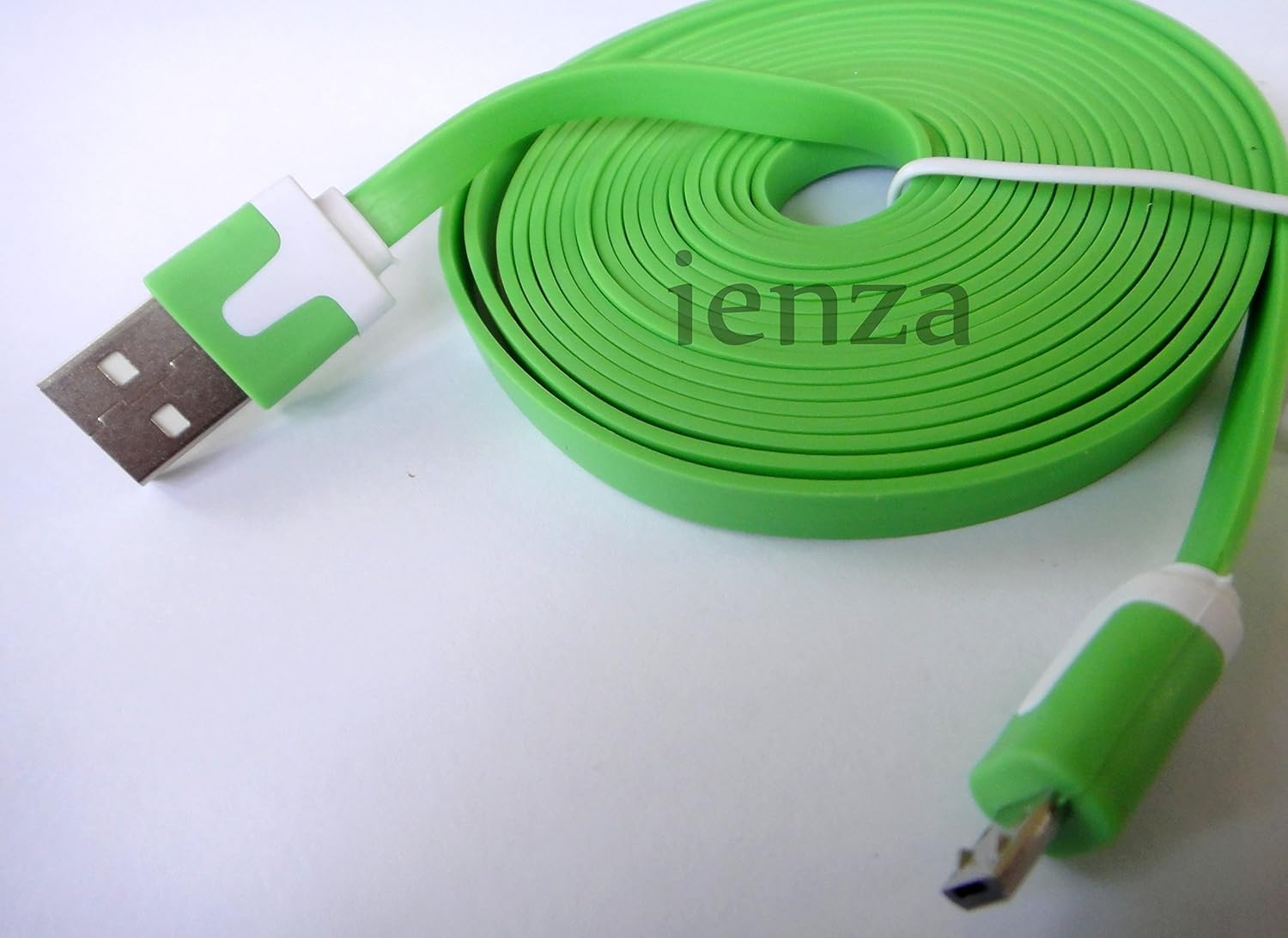 

10ft Controller USB Charging Cable for Xbox One (Green) by ienza