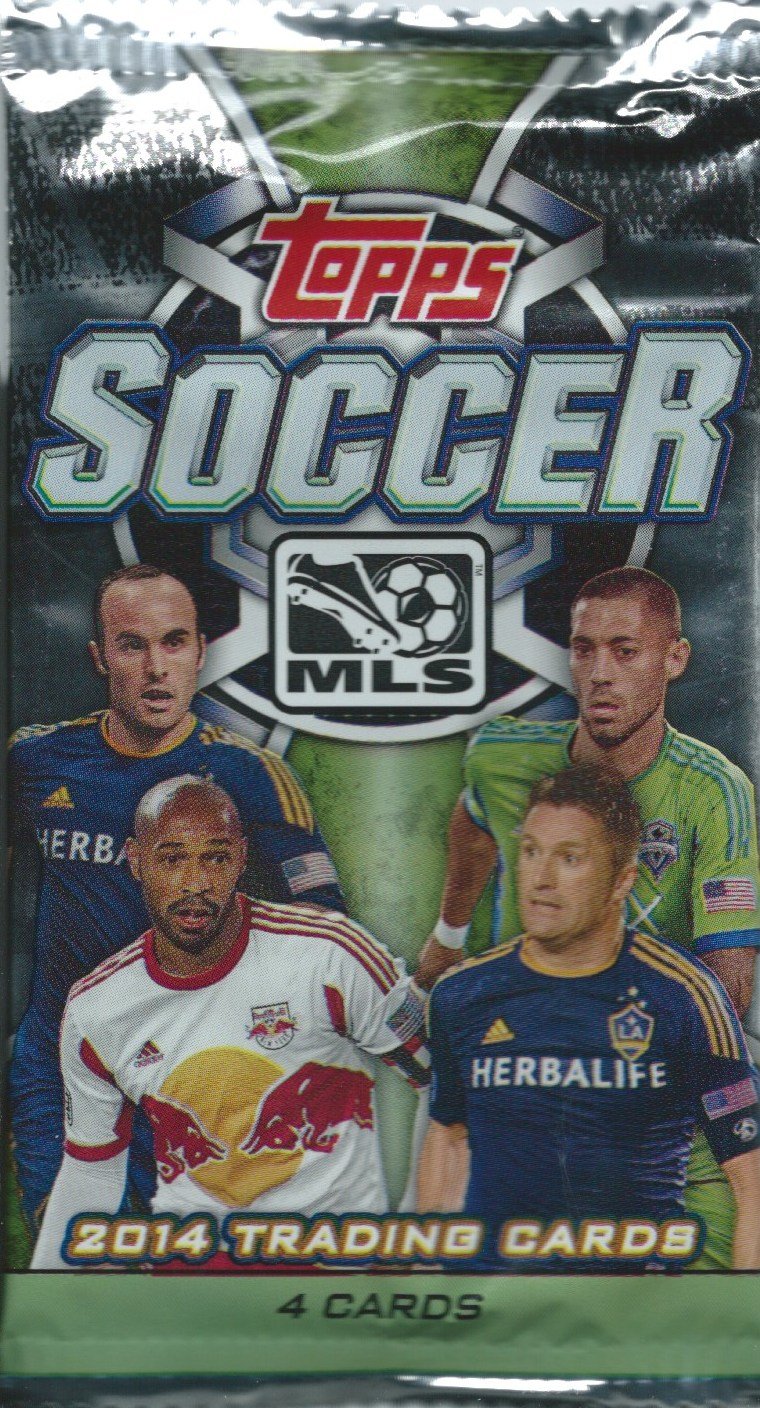 

2014 Topps MLS Soccer Cards Pack - Look for Auto, Jersey, Dual cards