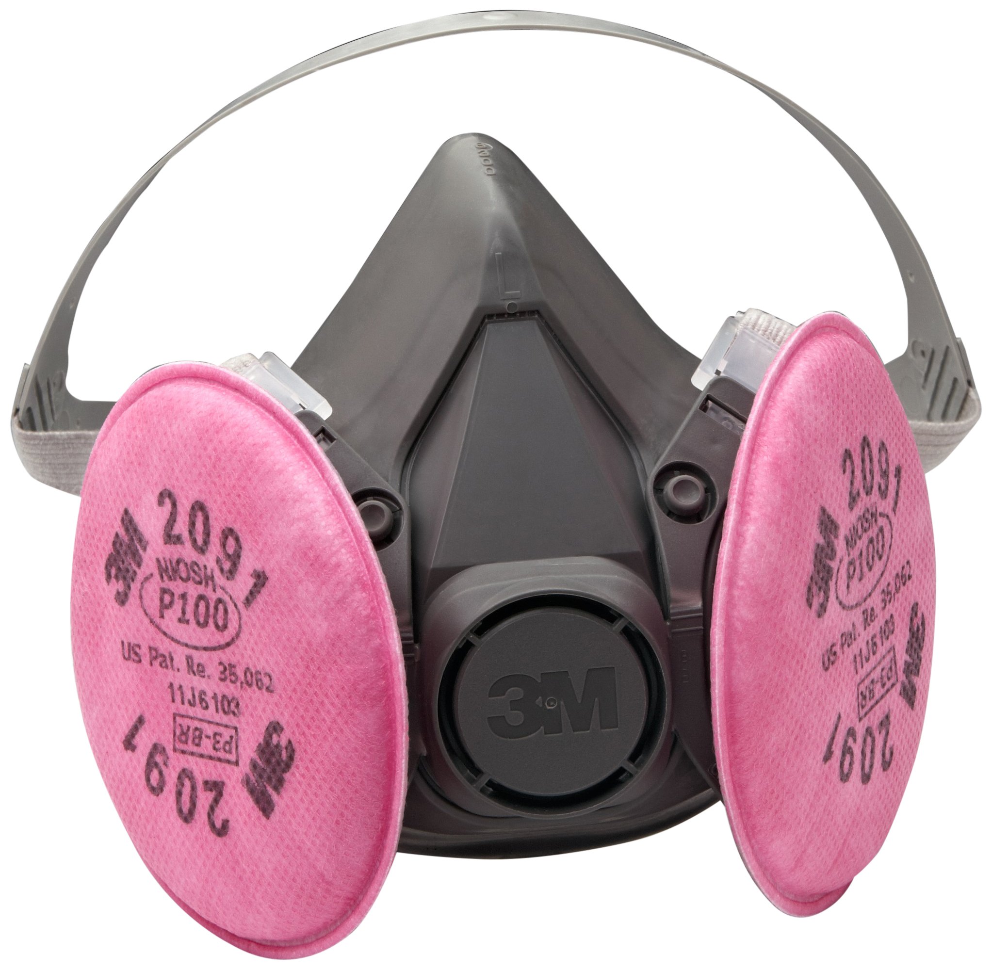 急救卫生 口罩 3m 3m 6391 p100 reusable respirator gas mask