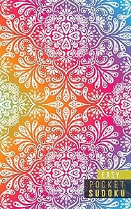 Pocket Sudoku Easy: 158 Easy Sudoku Puzzles | Pocket Sudoku Puzzle Books | Large Print Sudoku Puzzle Books For Adults | Sudoku For Seniors | Travel Size | Sacred Geometry Mandalas by Sudoku Kingdom