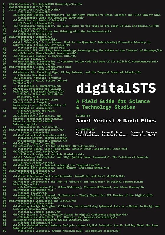 digitalSTS: A Field Guide for Science & Technology Studies by Janet Vertesi