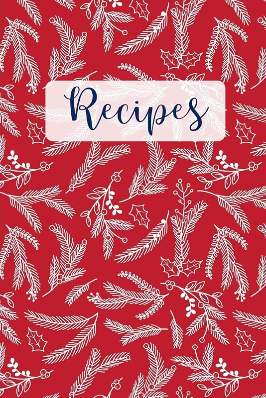 Recipes: Blank Recipe Cookbook by Hannah Abedikichi