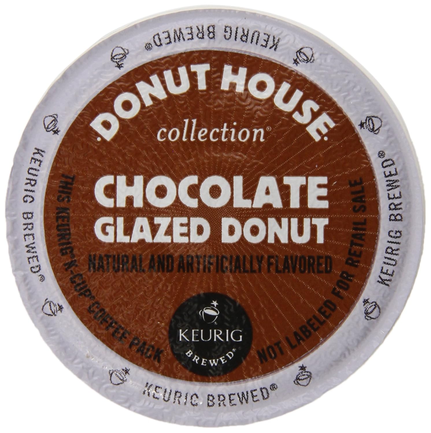 keurig, donut house collection, chocolate glazed donut, k-cup