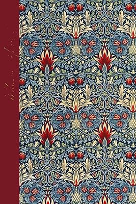 William Morris Patterned Soft Cover Journal: The 'Signature' Collection - 'Snakeheads' Design. The Perfect Journal For Working Women Who Love Style & Elegance.