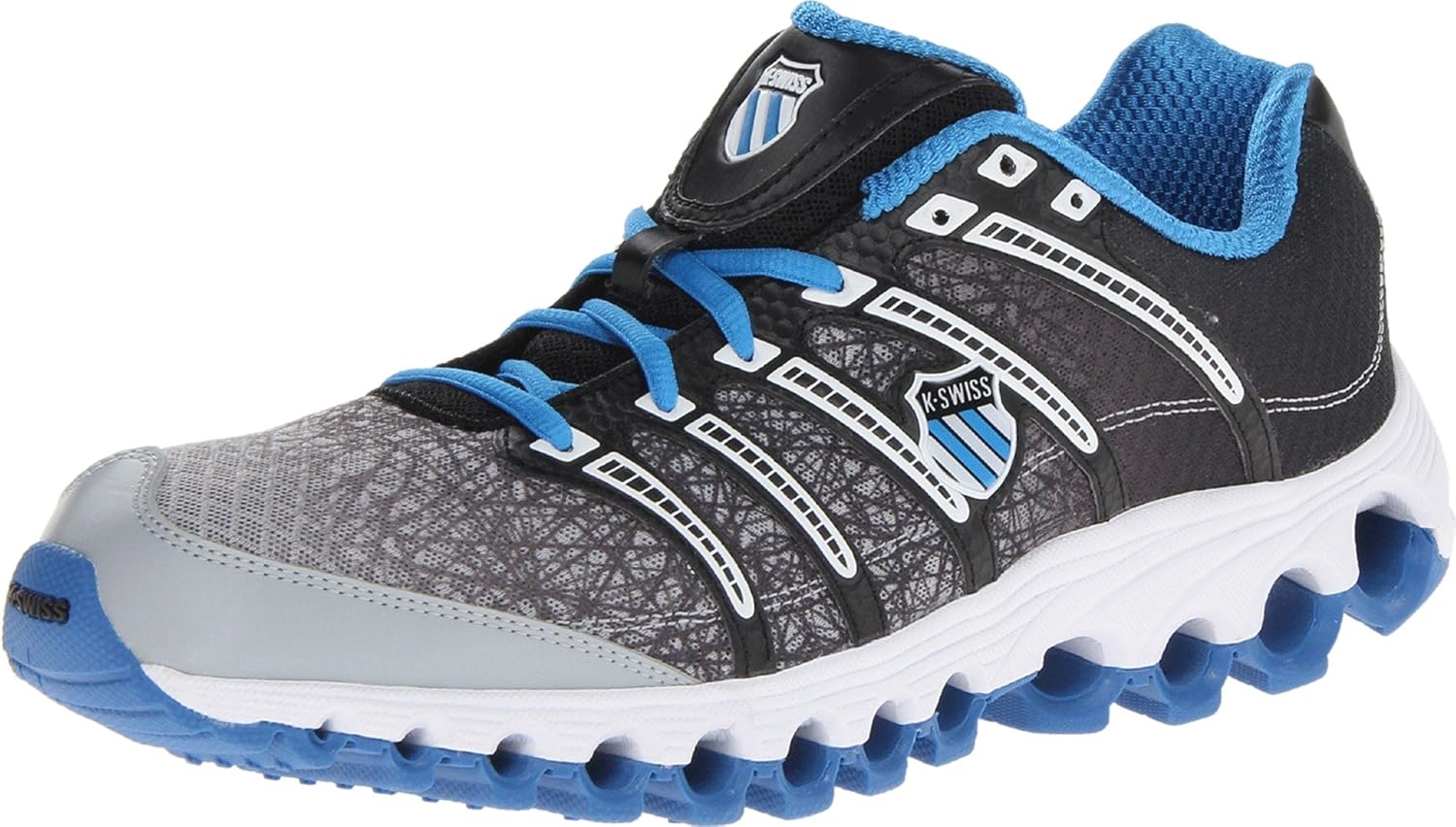 brilliant blue/black line fade