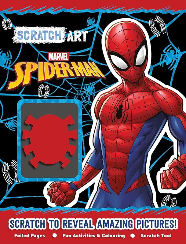 Spider-Man: Scratch Art by Simon Adams