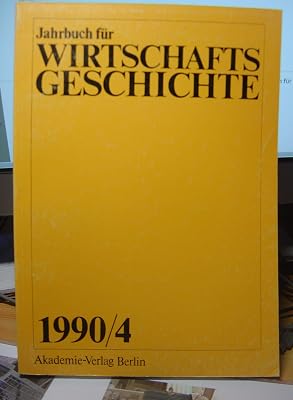 Jahrbuch Fuer Wirtschaftsgeschichte 1990/4