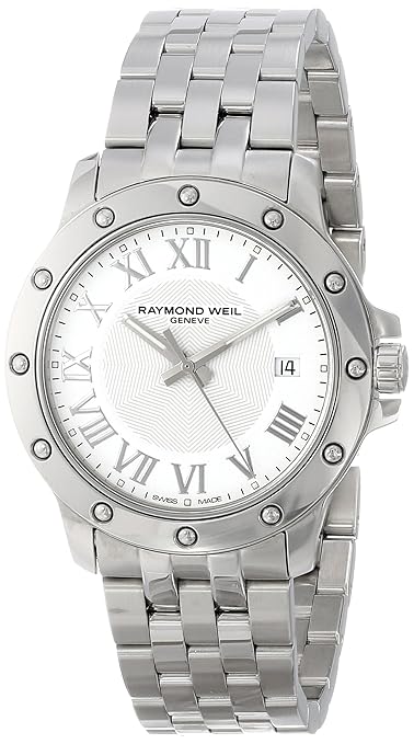 weil mens 5599-st-00308 tango analog display swiss quartz silver