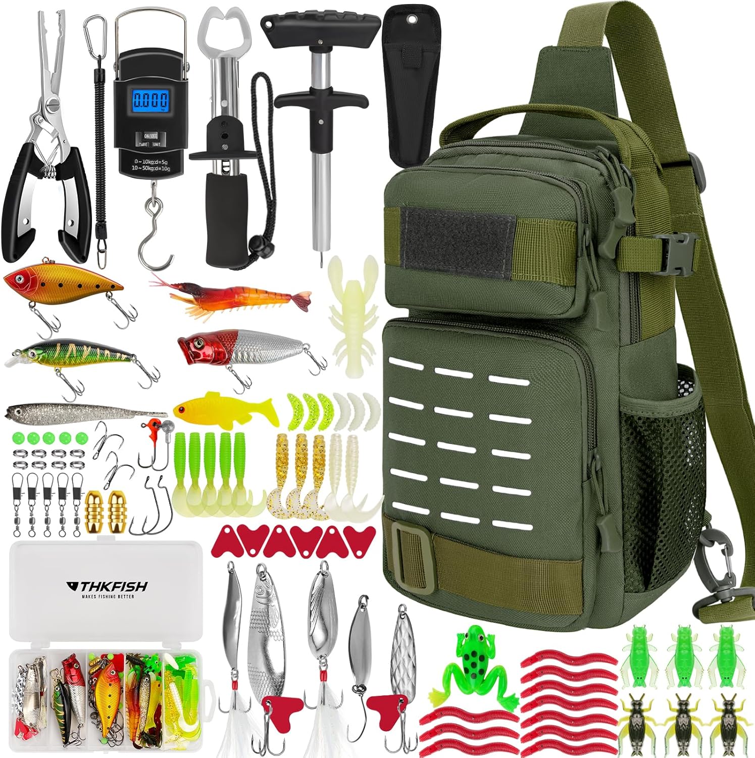 85Pcs Fishing Backpack with Fishing Tool Kit, Waterproof Bag Fishing Tackle Kit | eBay 85Pcs Fishing Backpack with Fishing Tool Kit, Waterproof Bag Fishing Tackle Kit | eBay