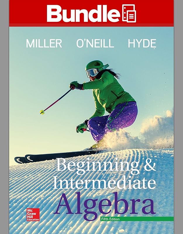 Package: Integrated Video and Study Workbook for Beginning and Intermediate Algebra with Connect Math Hosted by ALEKS Access Card by Julie Miller