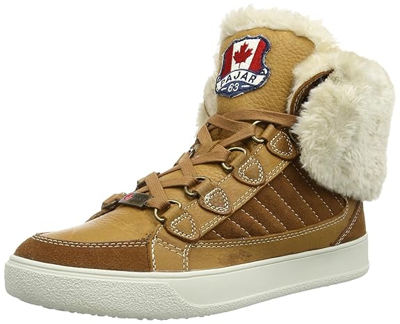 Pajar Mens Winter Boots Lonestar Coagnac Leather 44 EU