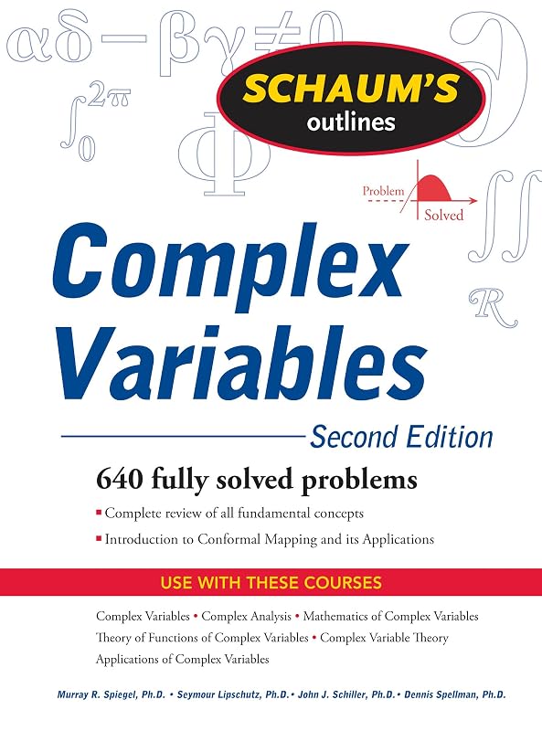 Schaum's Outline of Complex Variables, 2ed (Schaum's Outlines) by Murray Spiegel