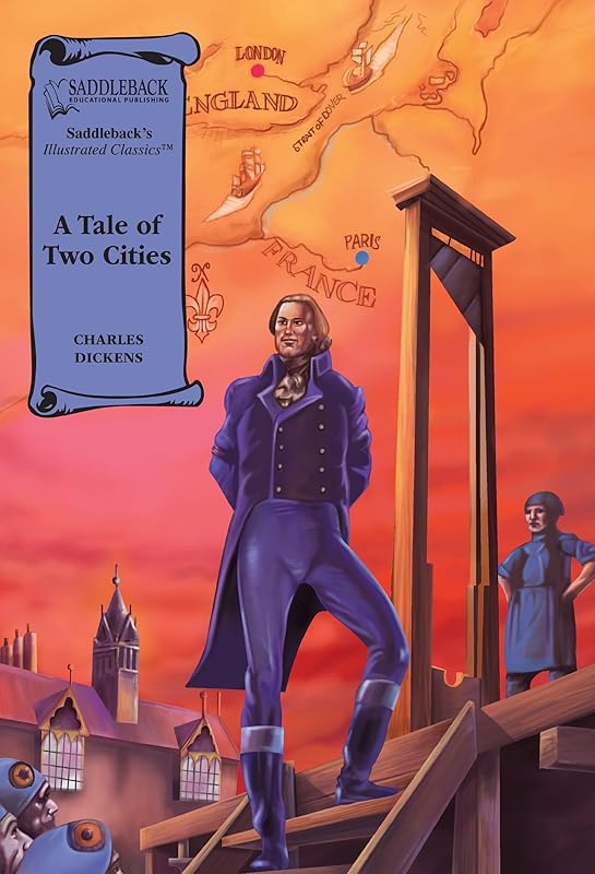 A Tale of Two Cities Graphic Novel (Illustrated Classics) by Charles Dickens