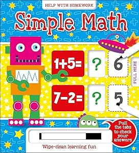 Simple Math: Wipe-clean learning fun (Help With Homework)