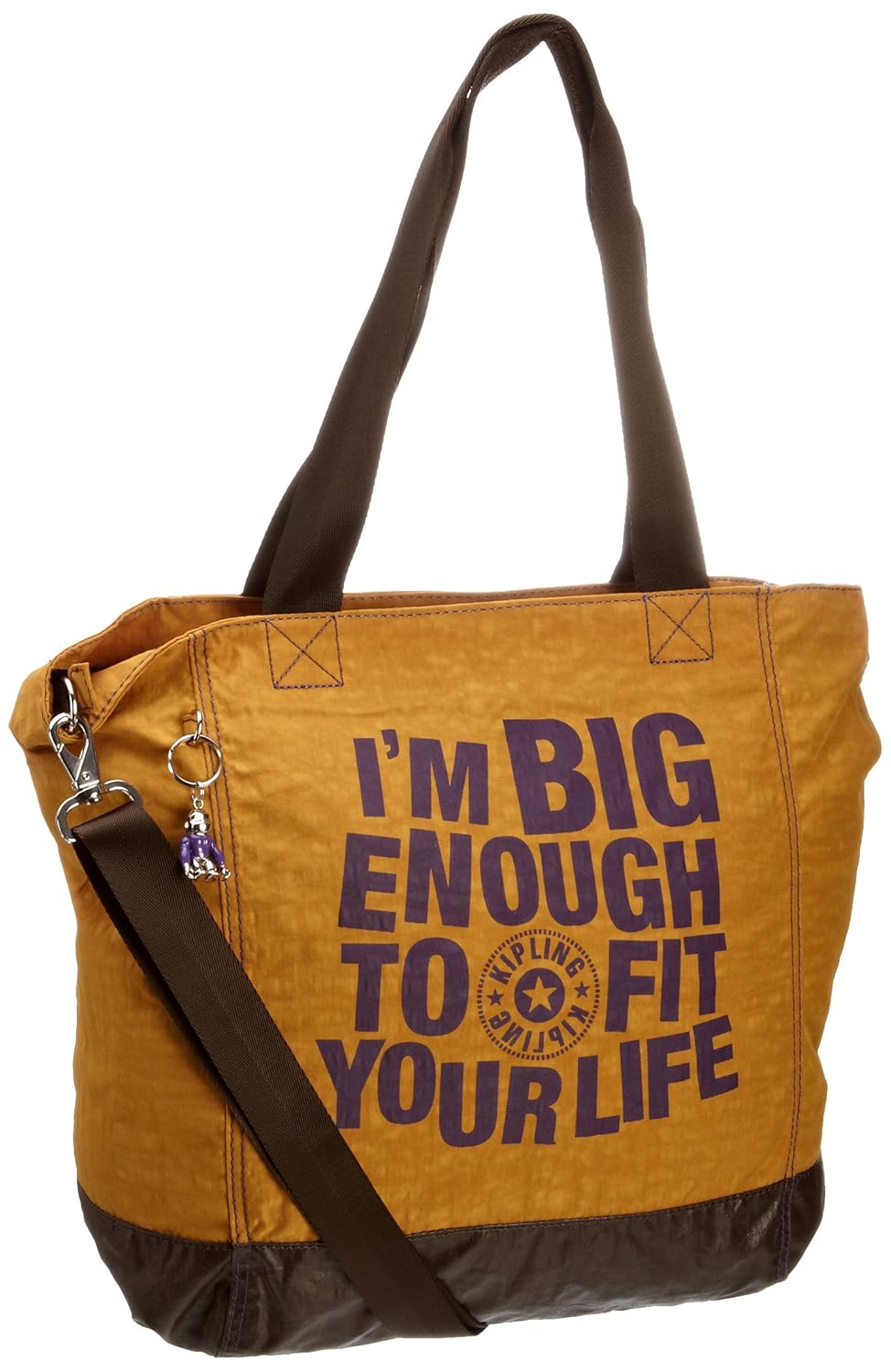 kipling message tote k12240306 - bolso de hombro